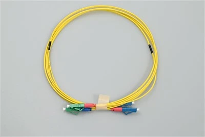 Fiber Optic Patch Cord Lc apc to lc upc Duplekskollane