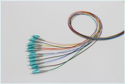 Fiber Optic Pigtail LC UPC OM{0}} VÄRVID